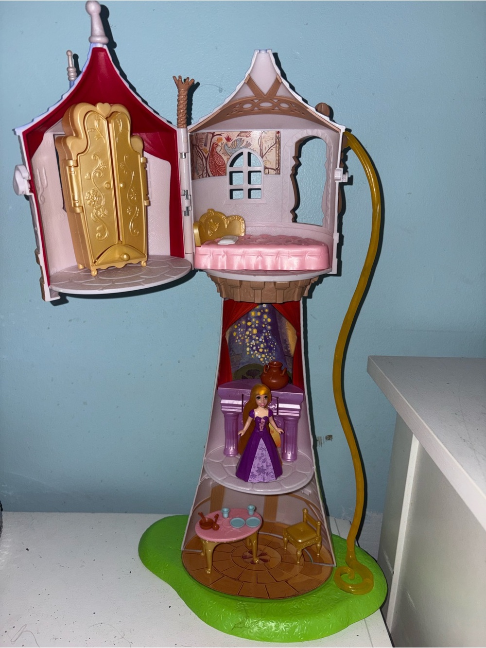 Tangled Rapunzel Castle Playset Dollhouse Disney